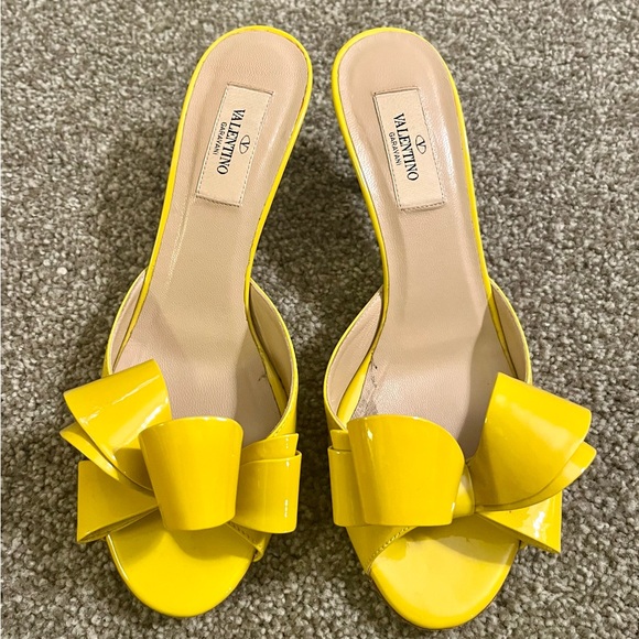 Valentino Shoes - Valentino Kitten Heel Mules